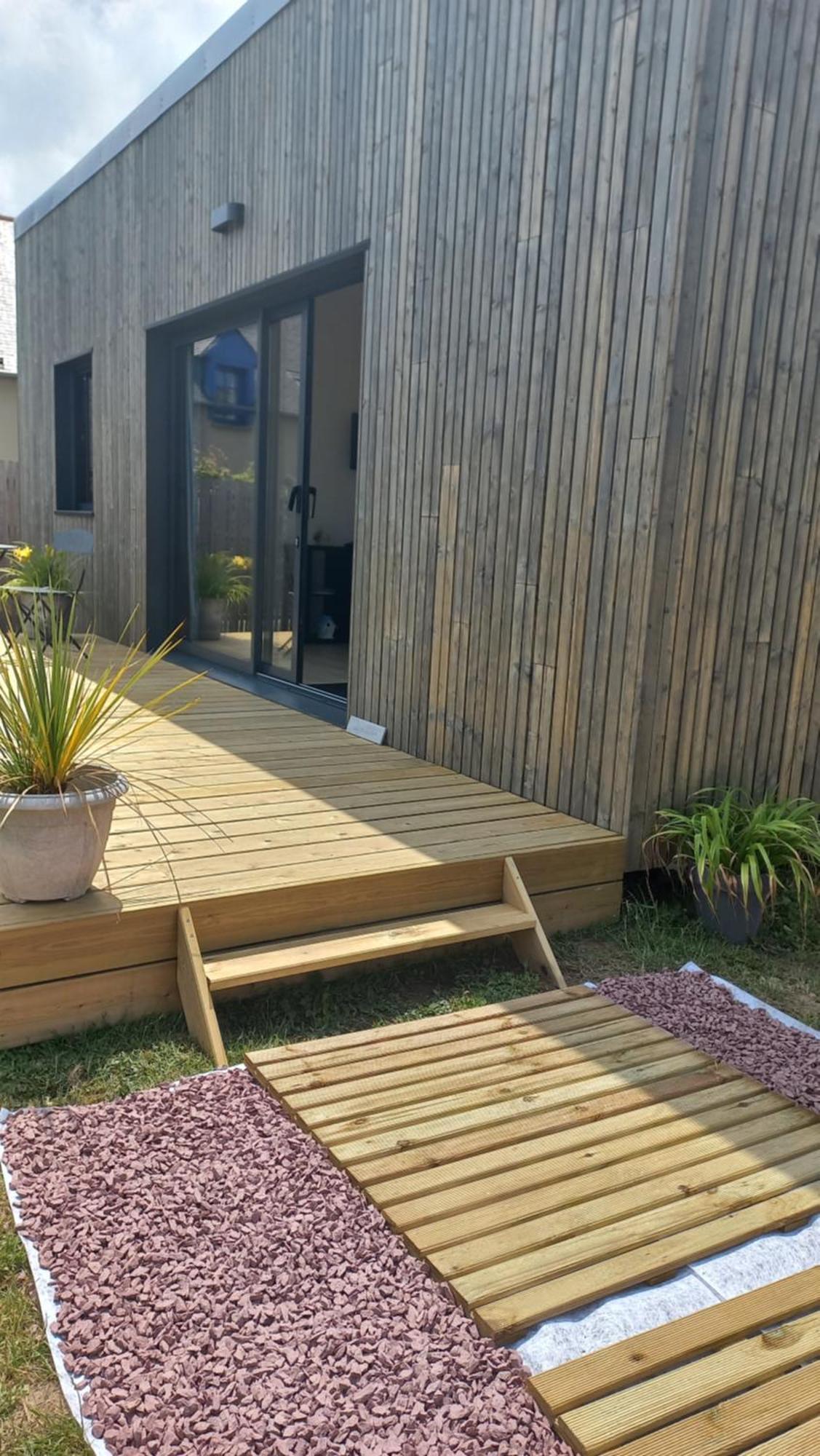 Le P'Tit Tram Villa Cancale Luaran gambar