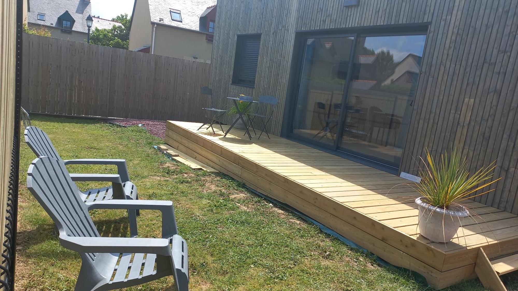 Le P'Tit Tram Villa Cancale Luaran gambar